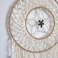 Handmade Shell Dreamcatcher Wall Hanging: A Boho-Chic Dream Guardian 🌙