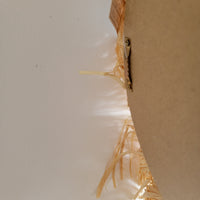 RAFFIA MIRROR-WALL DECORATION-natural fiber Decorative -natural fiber AND SHELLS