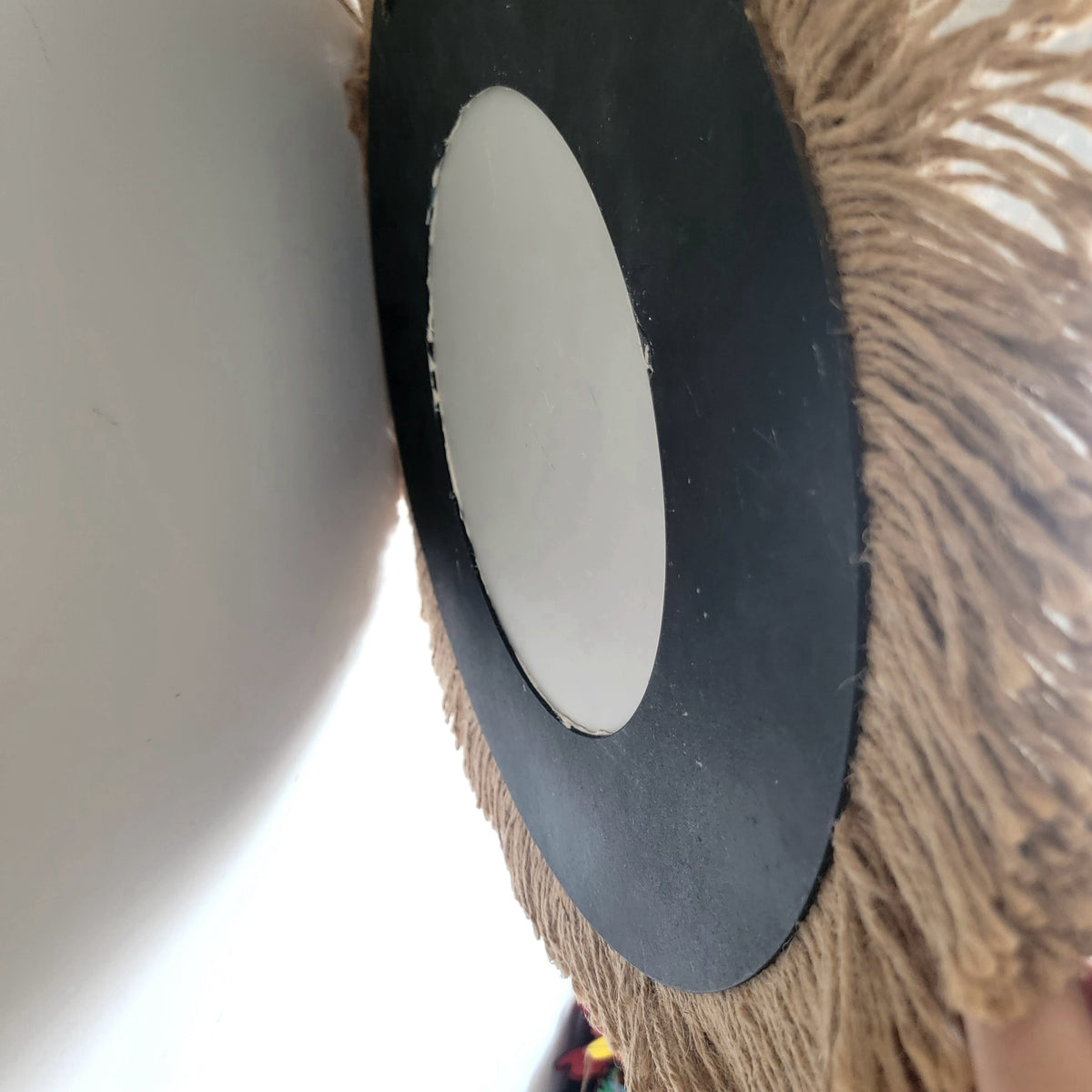 Bohemian Jute Fringe Wall Mirror - Layered Natural Fiber Boho Wall Decor