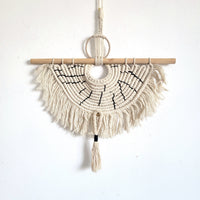 macrame decoration Elevate Your Space with Hand - Woven Macrame Wall Hanging
