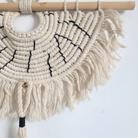 macrame decoration Elevate Your Space with Hand - Woven Macrame Wall Hanging
