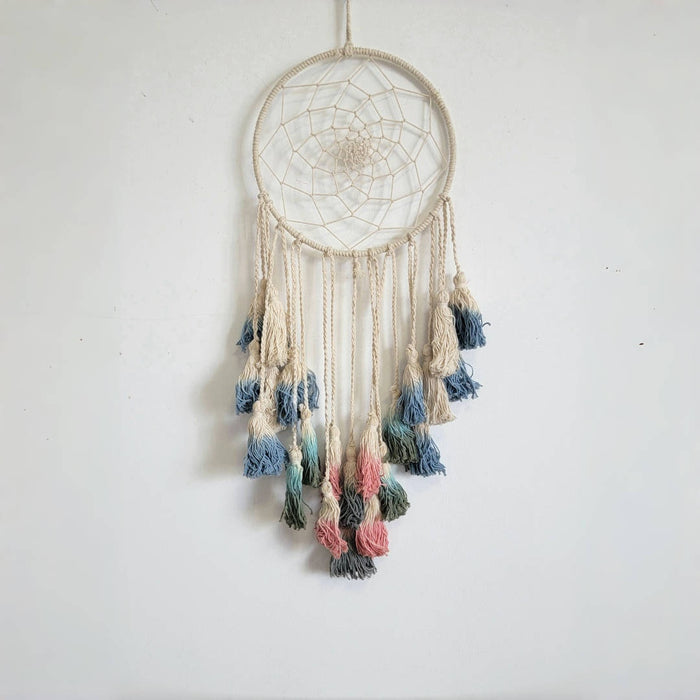 DREAMCATCHER-HOME DECORATION-  dye colour tassels