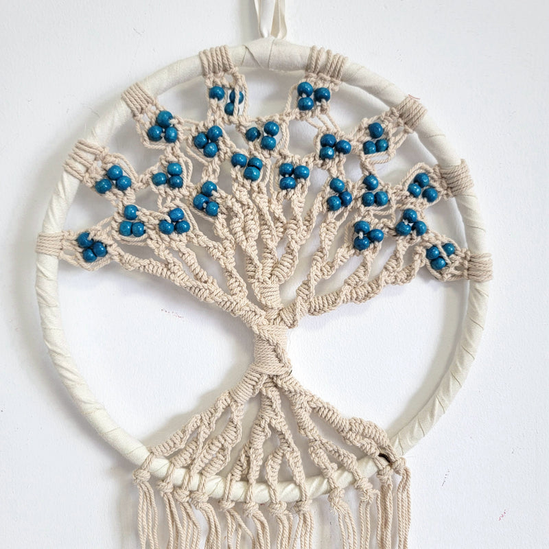 LIFE OF TREE DREAMCATCHER HOME DECORATION WALL DECORATION WITH WOODEN BEADS
