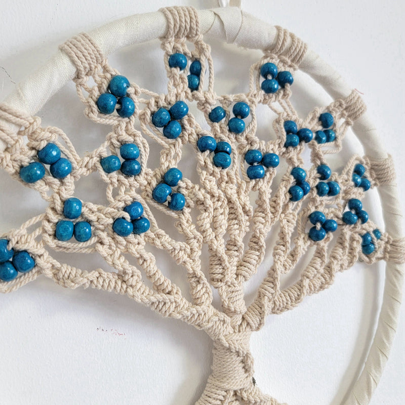 LIFE OF TREE DREAMCATCHER HOME DECORATION WALL DECORATION WITH WOODEN BEADS