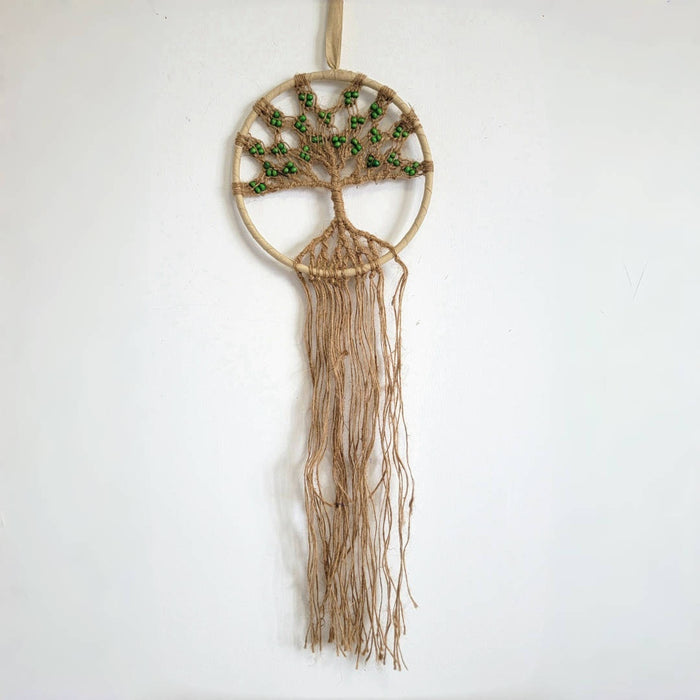LIFE OF TREE DREAMCATCHER HOME DECORATION WALL DECORATION WITH WOODEN BEADS