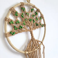 LIFE OF TREE DREAMCATCHER HOME DECORATION WALL DECORATION WITH WOODEN BEADS