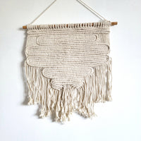 Elevate Your Space with Handwoven Macramé Wall Art cotton yarns home decor