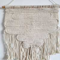 Elevate Your Space with Handwoven Macramé Wall Art cotton yarns home decor