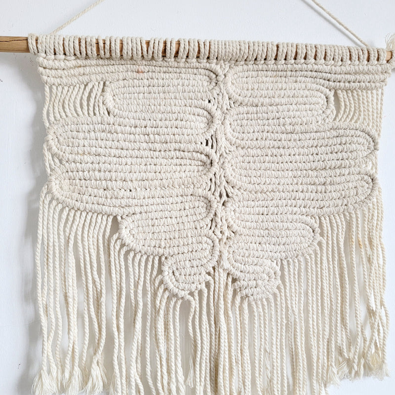 Elevate Your Space with Handwoven Macramé Wall Art cotton yarns home decor