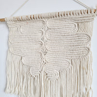 Elevate Your Space with Handwoven Macramé Wall Art cotton yarns home decor