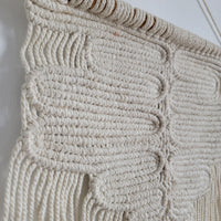 Elevate Your Space with Handwoven Macramé Wall Art cotton yarns home decor