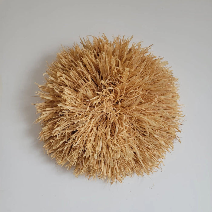 natural fiber DECORATIONS, JUJU HAT wall decorations raffia decortions