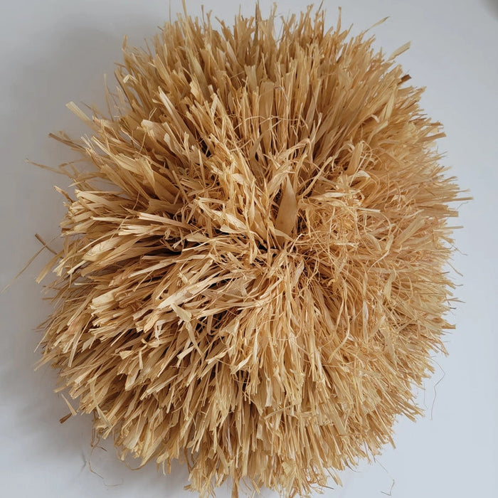natural fiber DECORATIONS, JUJU HAT wall decorations raffia decortions