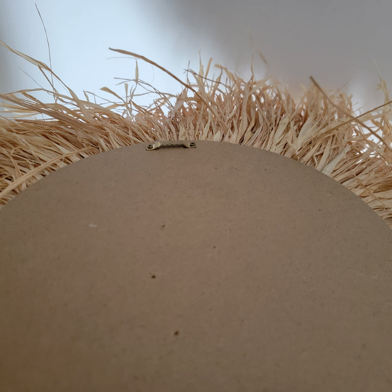 natural fiber DECORATIONS, JUJU HAT wall decorations raffia decortions
