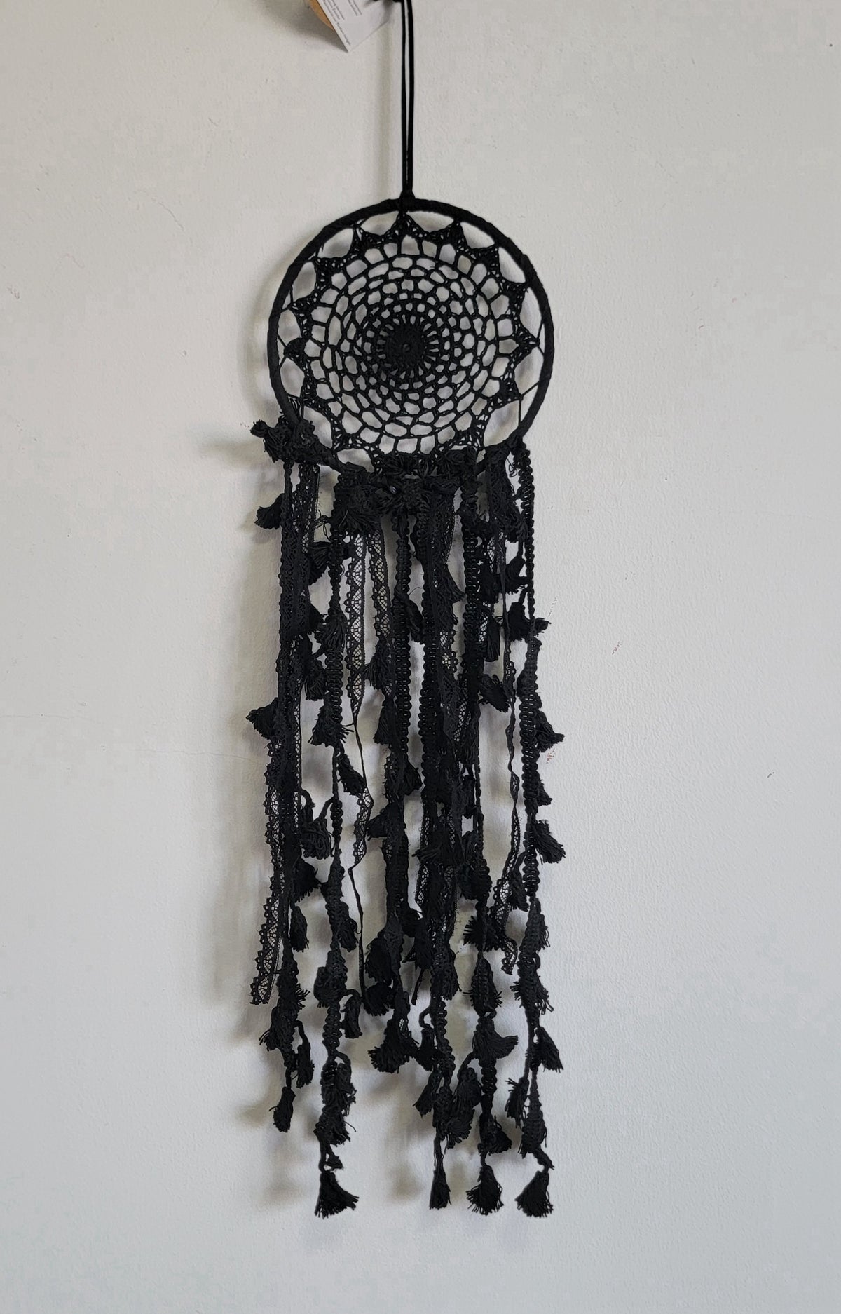 DREAMCATCHER-HOME DECORATION- Black colour WITH LACES