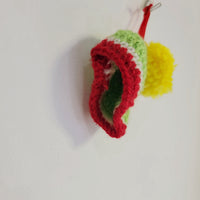 FREE SHIPPING HANDMAKE EGG COSY HANDWORK KNITTING CROCHET 4PCS/PACK
