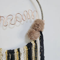 free shipping DREAMCATCHER-HOME DECORATION-with  pompom-with wire "DREAM" customize word
