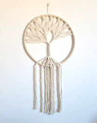 free shipping TREE OF LIFE BIG DREAMCATCHER-HOME DECORATION-MACRAME WITH LIFETREE