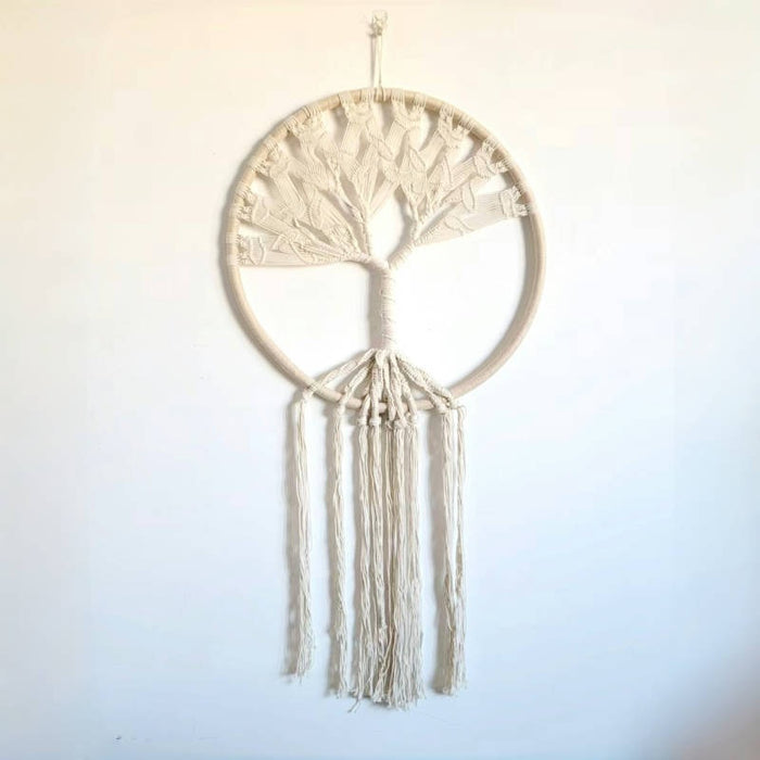 free shipping TREE OF LIFE BIG DREAMCATCHER-HOME DECORATION-MACRAME WITH LIFETREE