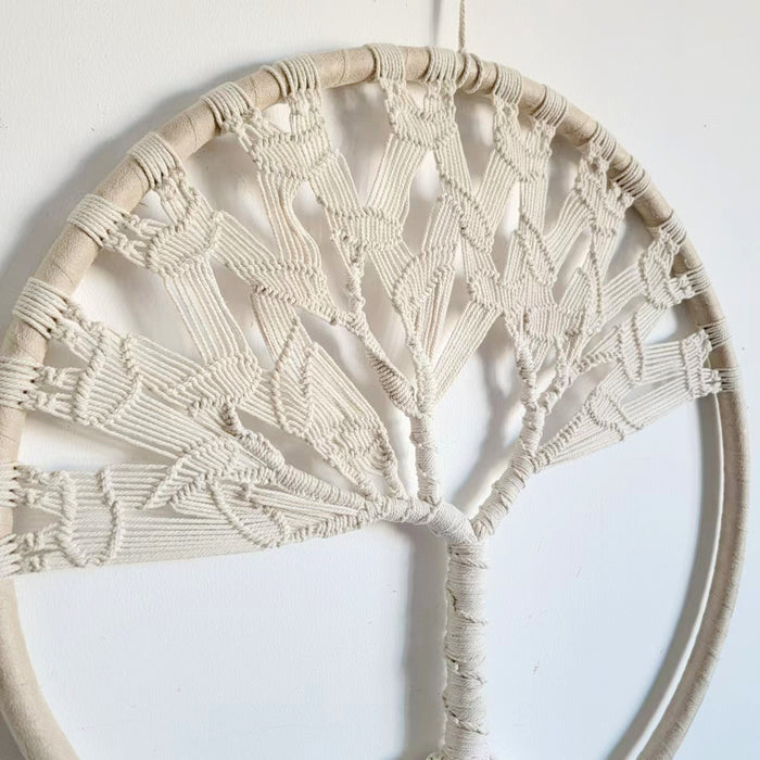 free shipping TREE OF LIFE BIG DREAMCATCHER-HOME DECORATION-MACRAME WITH LIFETREE