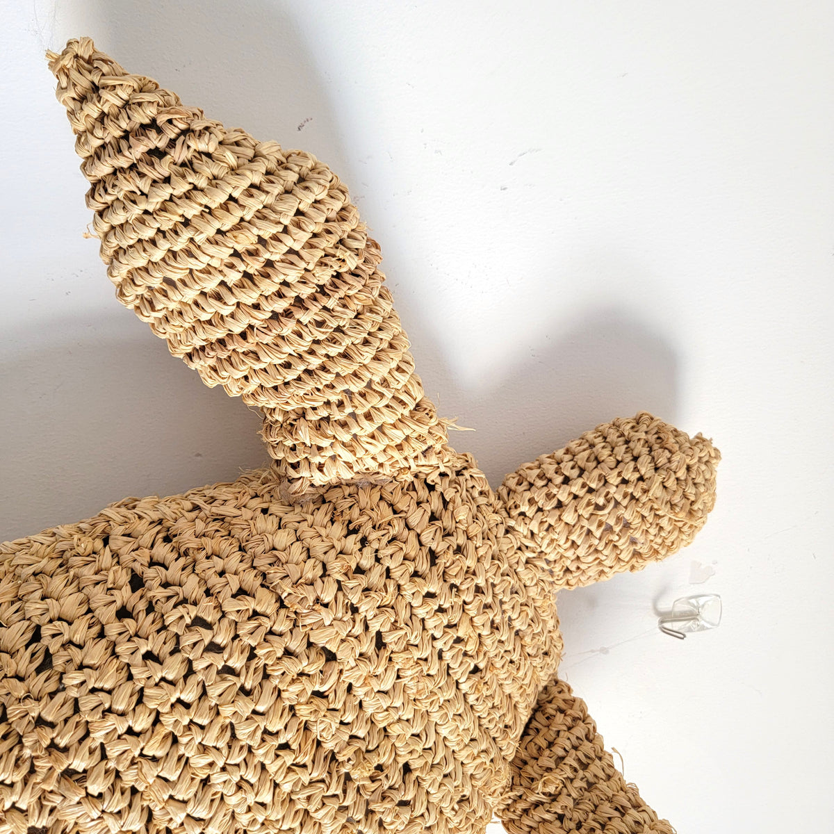 home decor cushion handweaving, crochet decoration RAFFIA natural fiber CUSHION weaving Pillow   turtles shape