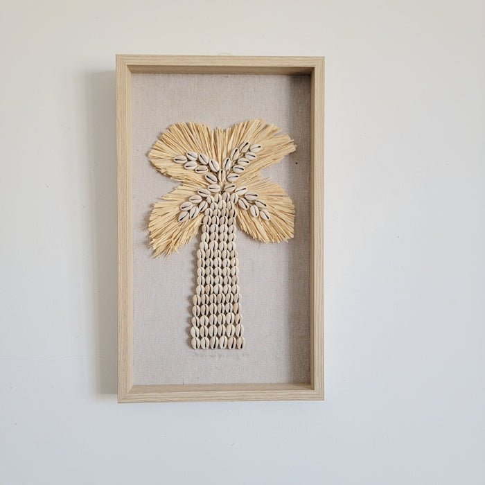 WALL DECORATION SEA SHELLS BOHO HANGING decorative painting with coco SEA SHELLS