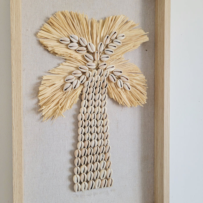 WALL DECORATION SEA SHELLS BOHO HANGING decorative painting with coco SEA SHELLS