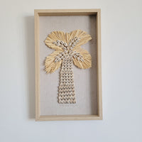 WALL DECORATION SEA SHELLS BOHO HANGING decorative painting with coco SEA SHELLS
