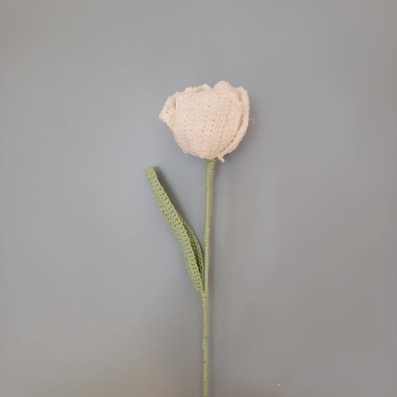 FREE SHIPPING CROCHET FLORAL MOTHER'S DAY The flower that never fades tulips