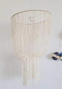 SEA SHELLS BOHO HANGING HUGE SHELLS DECORATION D45CM, H105CM