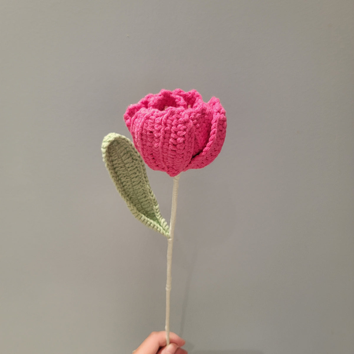 FREE SHIPPING CROCHET FLORAL MOTHER'S DAY The flower that never fades tulips