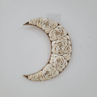 Ramadan Kareem Handmade Seashell Crescent Wall Decor – Sacred Coastal-Infused Accent for Your Holy Month Space