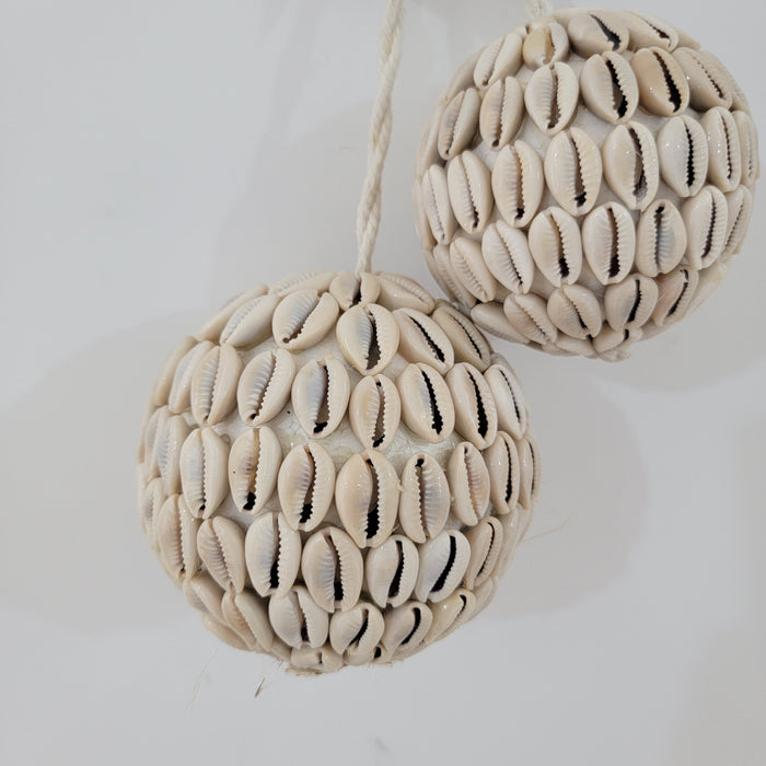 Sea shell balls BOHO shells balls handwork christmas ornament ball
