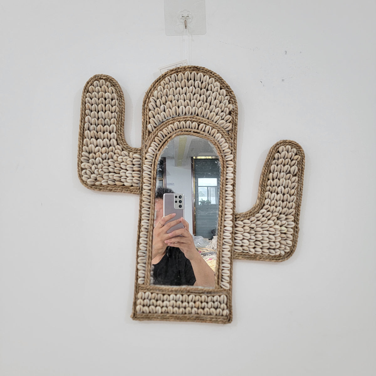 Decorative Mirror wall decoration seashells mirror boho