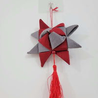 felt start decoration christmas ornament 3D layered star