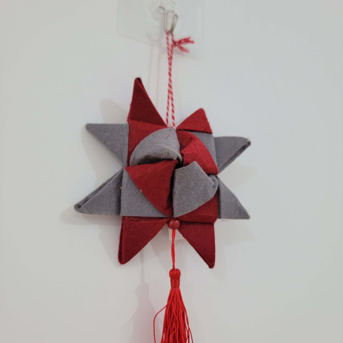felt start decoration christmas ornament 3D layered star