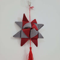 felt start decoration christmas ornament 3D layered star