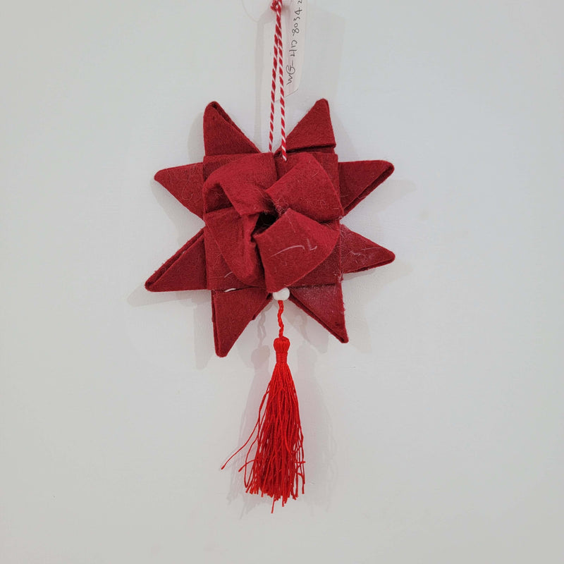 felt start decoration christmas ornament 3D layered star