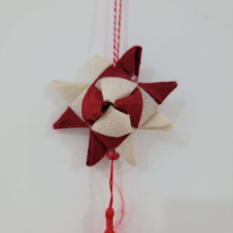 felt start decoration christmas ornament 3D layered star