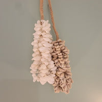 Boho Hanging Sea Shell Dreamcatcher Shell Decorations - round Shape Sea Shells for Home Decor
