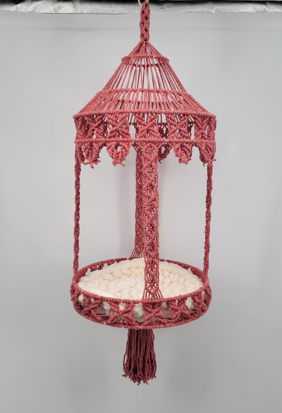 Macrame cat hammock cat bed Macrame cat bed Cat swing Cat wall furniture Cat room cat house decor Cat lover gifts