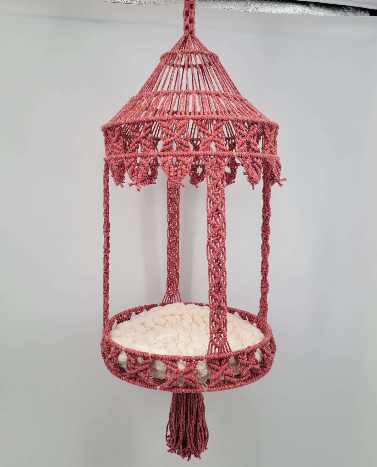 Macrame cat hammock cat bed Macrame cat bed Cat swing Cat wall furniture Cat room cat house decor Cat lover gifts