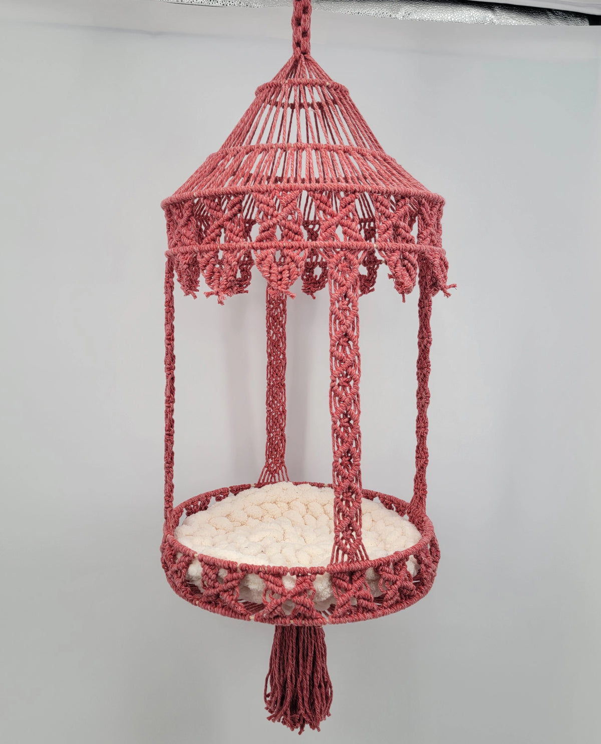 Macrame cat hammock cat bed Macrame cat bed Cat swing Cat wall furniture Cat room cat house decor Cat lover gifts