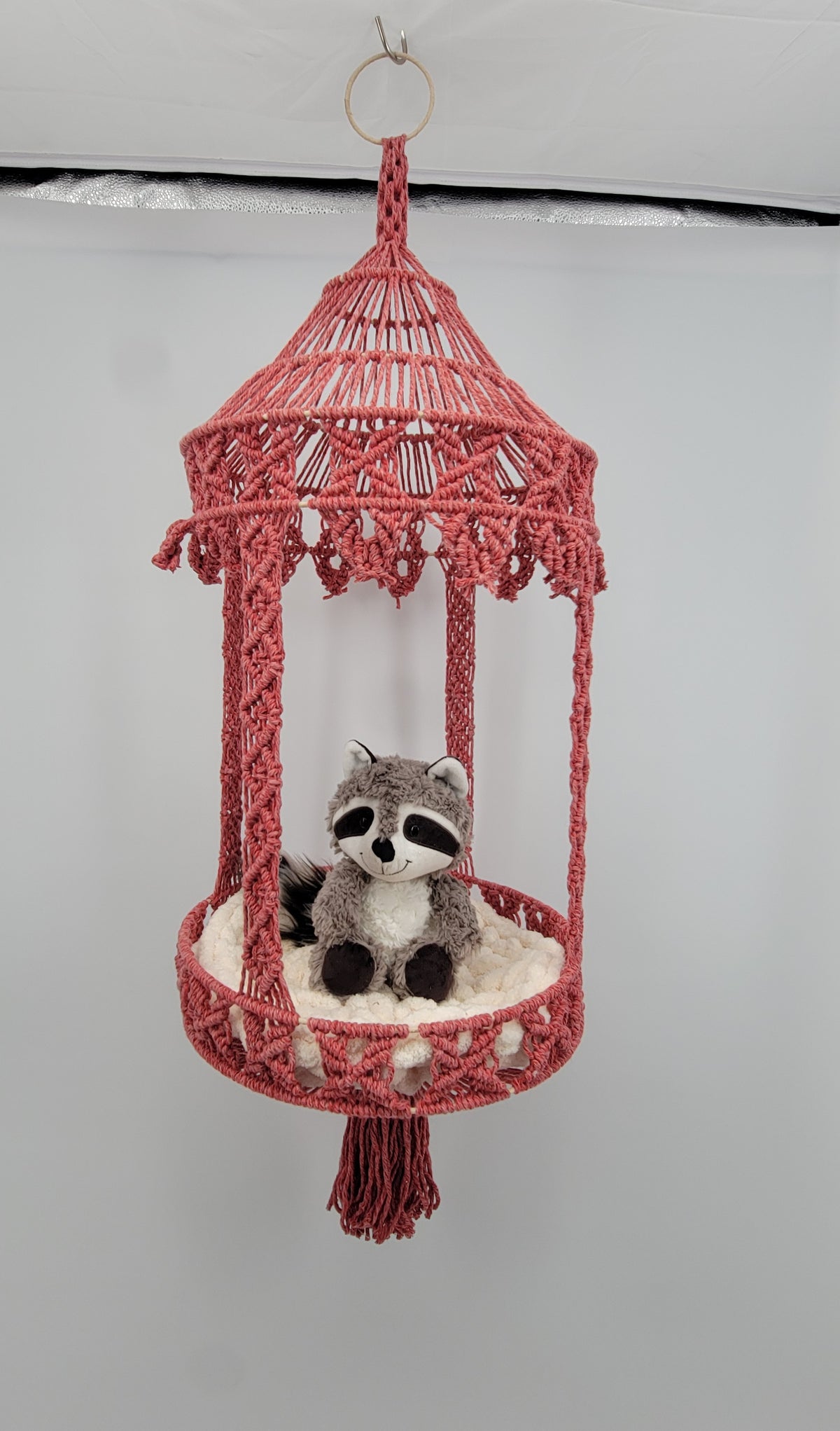 Macrame cat hammock cat bed Macrame cat bed Cat swing Cat wall furniture Cat room cat house decor Cat lover gifts