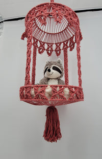Macrame cat hammock cat bed Macrame cat bed Cat swing Cat wall furniture Cat room cat house decor Cat lover gifts