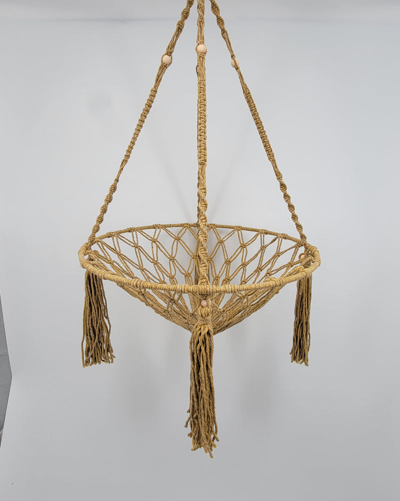 macrame cat hammock hanging cat bed with tassels, perfect for cat lovers and stylish pet decor.