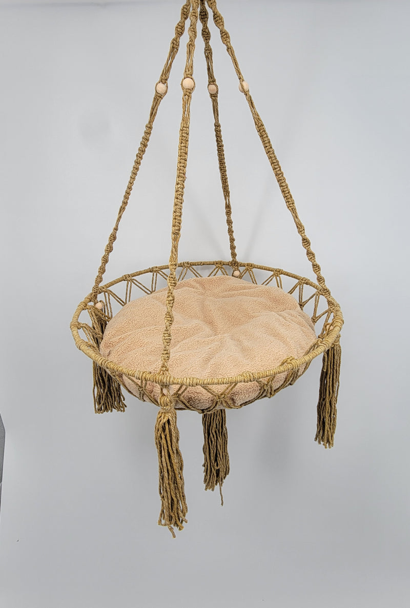 macrame cat hammock Cat swing  Cat lover gifts Handwork