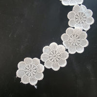 10meters Quality White Lace Trim Ribbon Tape Lace Trim DIY Embroidered Handmade Clothes Sewing Lace Fabric Ribbon Crafts