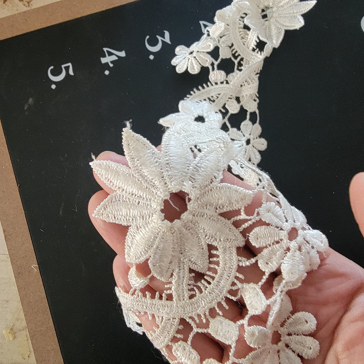 10meters 3D flower Lace Trim Fabric 10cm Sewing Accessories For Wedding Dress Clothing Diy Crafts Supplies Flower Decor