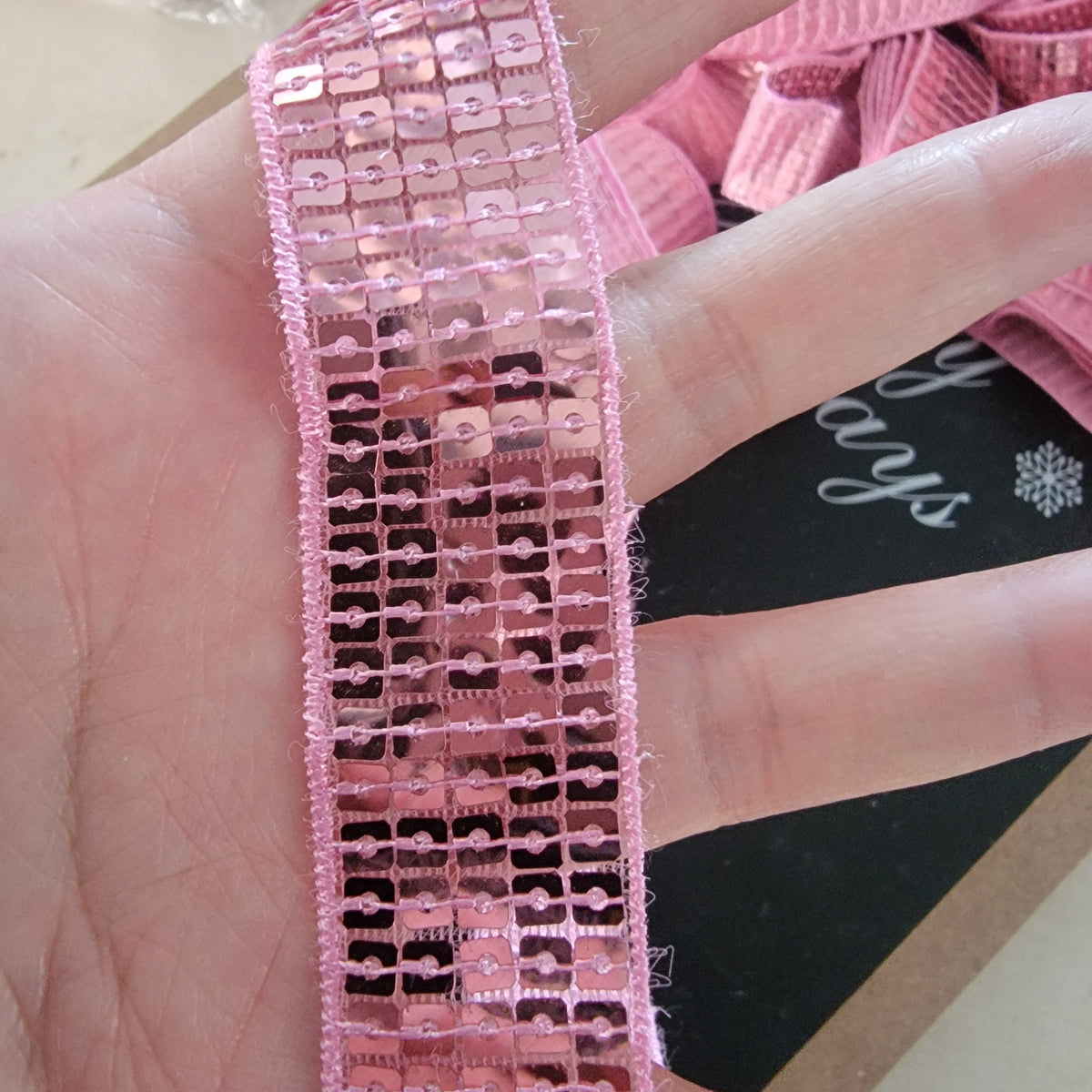 10meters Hand-sewn sequin lace 2.4cm around Woven Gimp Braid Trim Decorative Fabric Trim for Wedding Bridal DIY